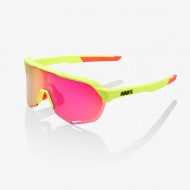 100% s2 matte washed out neon yellow purple multilayer