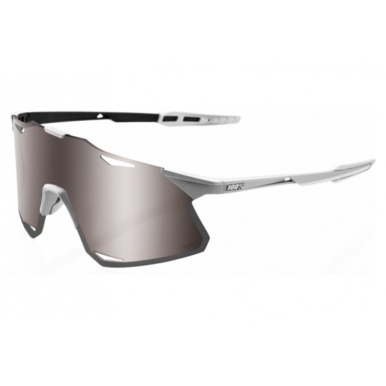 100% Hypercraft Gafas, matte stone grey/hiper silver mirror lens 100% Hypercraft Gafas, matte stone grey/hiper silver mirror lens
