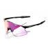 100% HYPERCRAFT Gloss Black Purple Flash Mirror Photochromic Lens