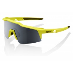 100% Speedcraft SL  SOFT TACT BANANA BLACK MIRROR LENS