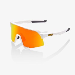 100% S3 - WHITE - HIPER RED MULTILAYER MIRROR LENS