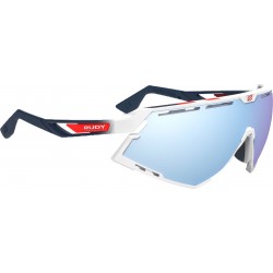 Rudy Project Defender white glos / fade blue/red stripes -white multilaser ice