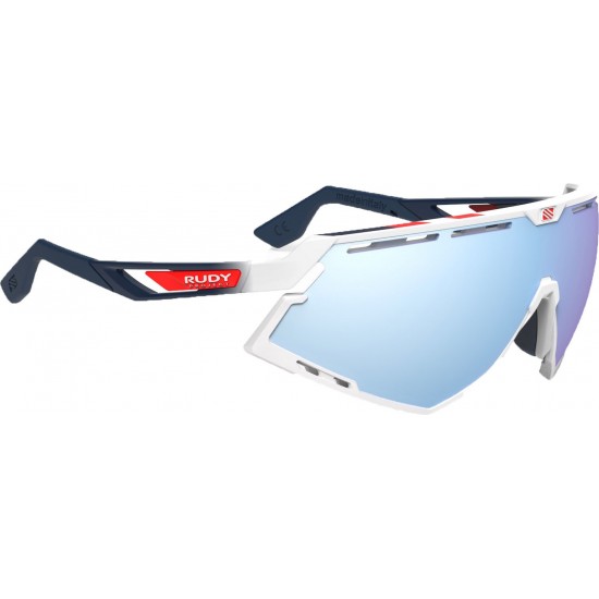 Rudy Project Defender white glos / fade blue/red stripes -white multilaser ice Defender